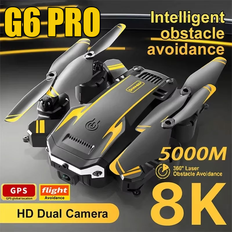 Drone Gimbal 3 Axis - G6 ドローン 8K 5G プロフェッショナルHD空撮 GPS全方向障害物回避クアッドコプター