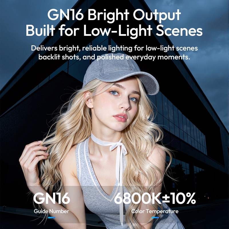 Ulanzi F16R カメラフラッシュ LEDライト GN - Canon Camera Eos R50 のレビューと価格