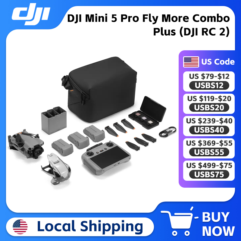 DJI Mini 5 Pro Fly More コンボ プラ - Drone Gimbal 3 Axis のレビューと価格