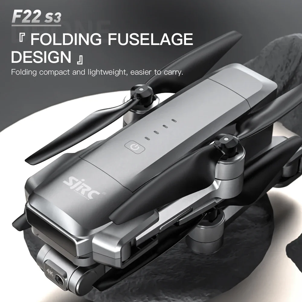SJRC F22 S3 pro 折りたたみ式RCクアッドコプ - Drone Gimbal 3 Axis のレビューと価格