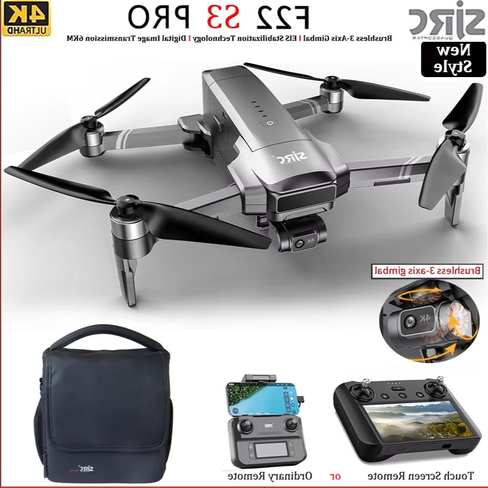 SJRC F22 S3 pro 折りたたみ式RCクアッドコプ - Drone Gimbal 3 Axis のレビューと価格