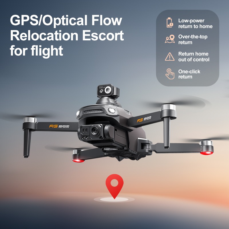 新しい RG800 MAX ドローン 1080P HD カメ - Drone Gimbal Brushless のレビューと価格