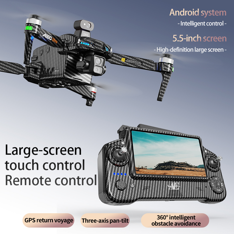 AE60 GPSドローン プロフェッショナル 8Kカメラ 3 - Drone Gimbal 3 Axis のレビューと価格