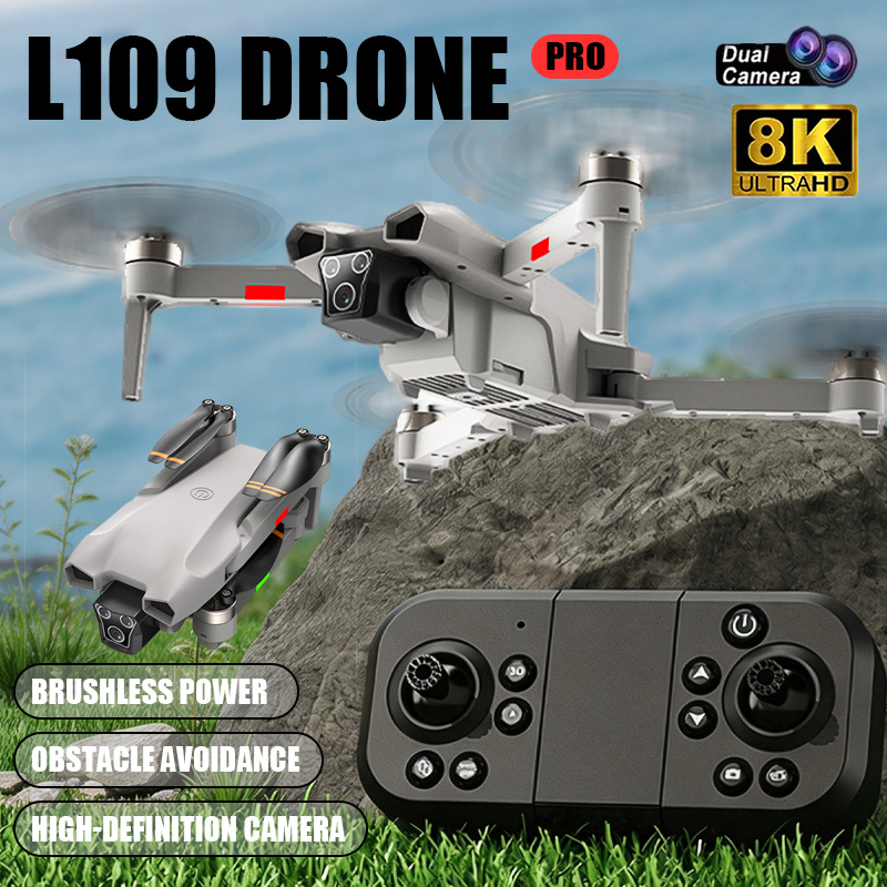 新型ホットL017プロドローン ブラシレス 3Dロール 36 - Drone Gimbal 3 Axis のレビューと価格