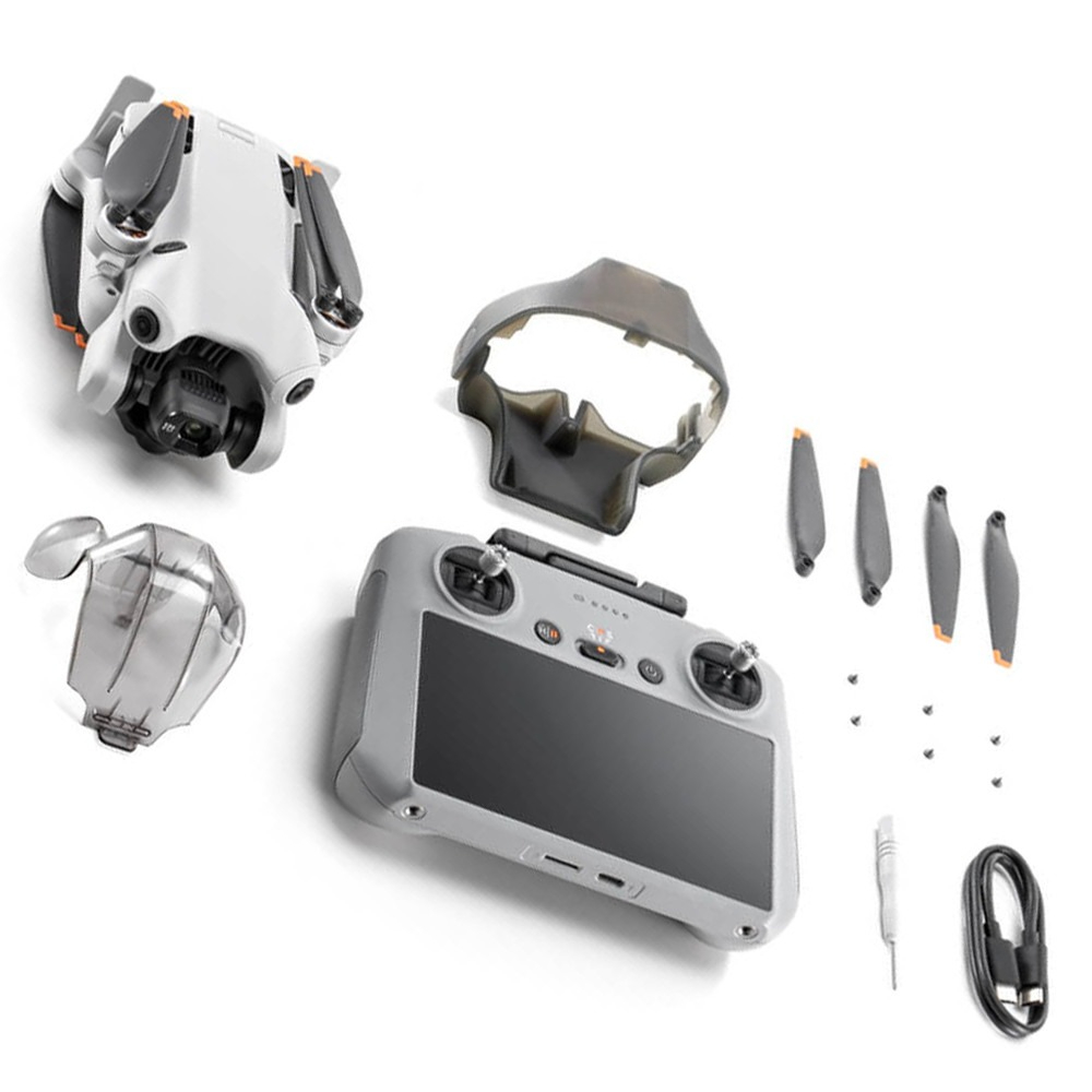 中古95%新品 純正 Mini 4 Pro + RC 2 – - Drone Gimbal 3 Axis のレビューと価格