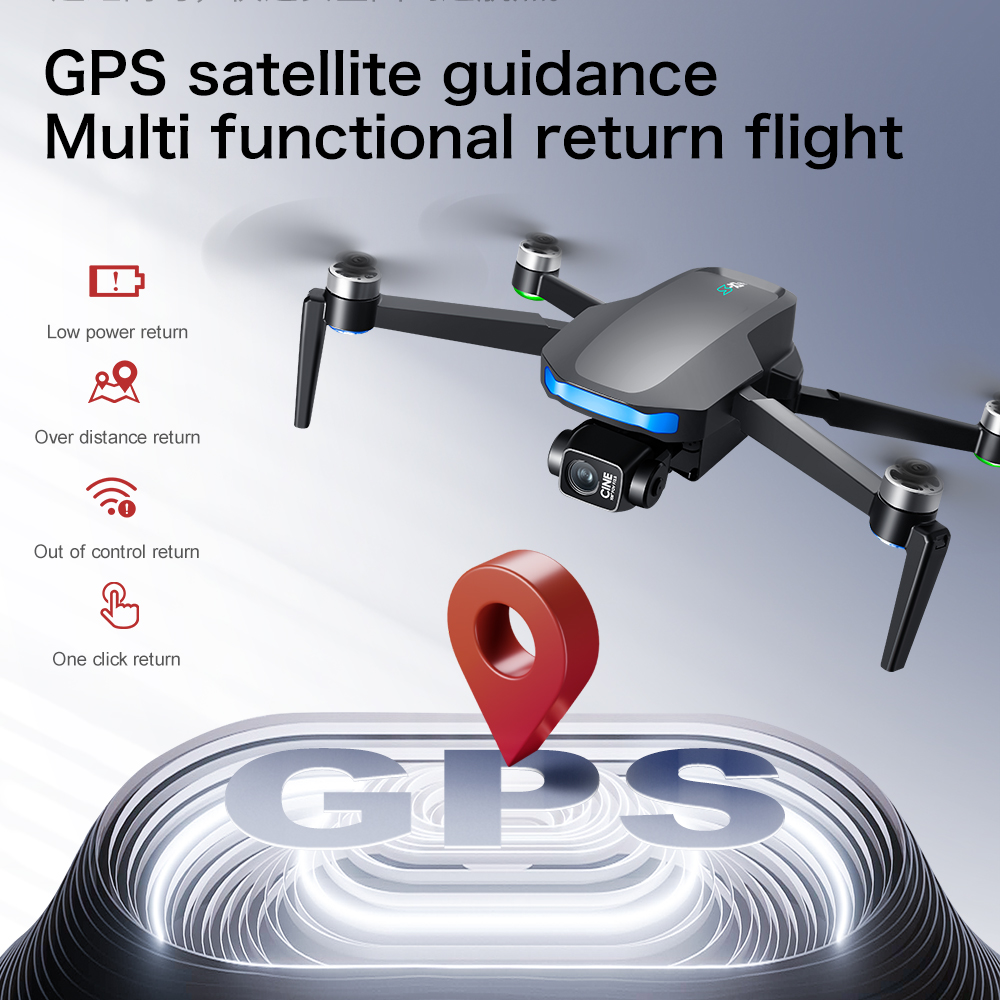 新型S-X1 MAXドローン GPS 8Kプロフェッショナル - Drone Gimbal 3 Axis のレビューと価格